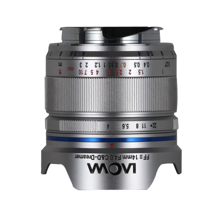 Laowa 14 mm f/4,0 FF RL Zero-D pro Leica M stříbrná + dárek UV filtr zdarma
